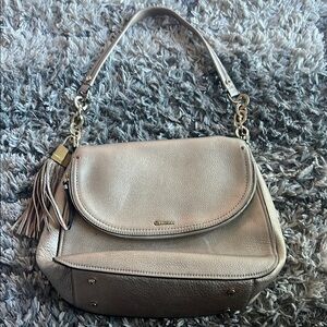 Calvin Klein Leather Shoulder Bag